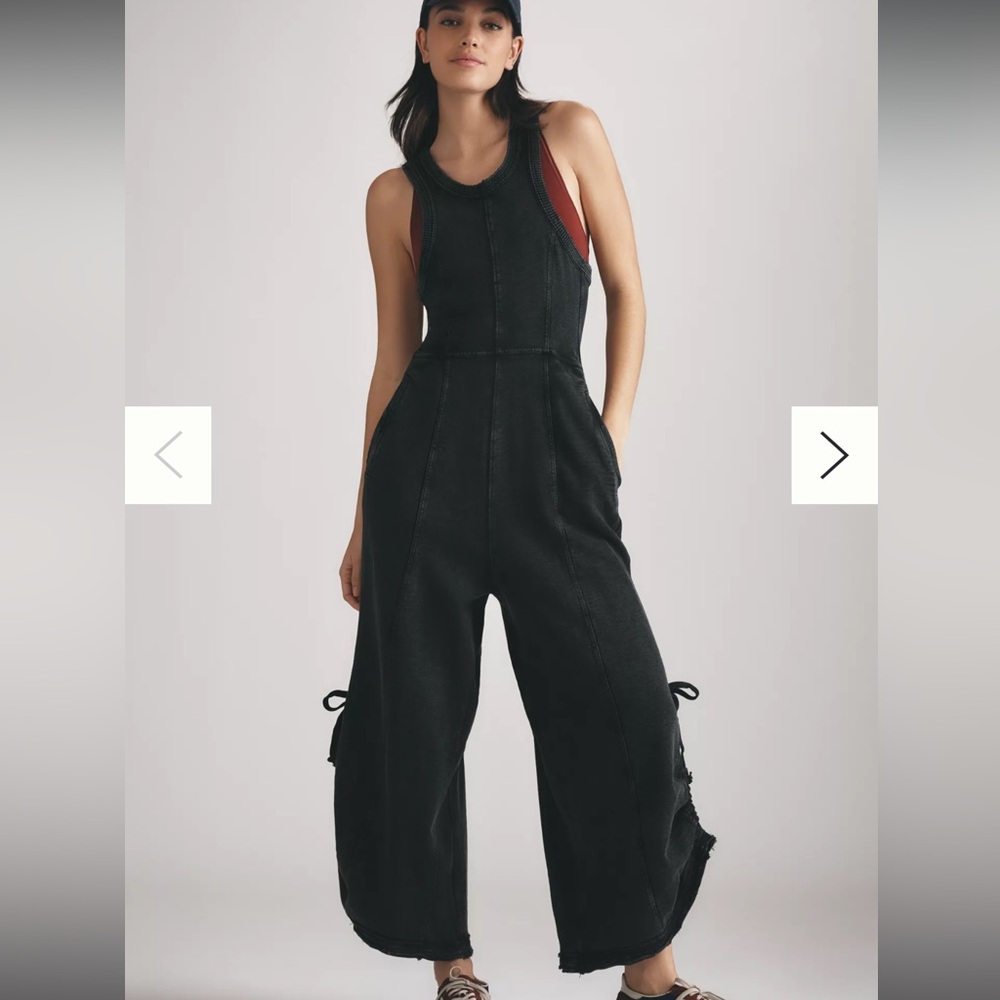 Daily Practice Horizon Wide-Leg Knit Jumpsuit